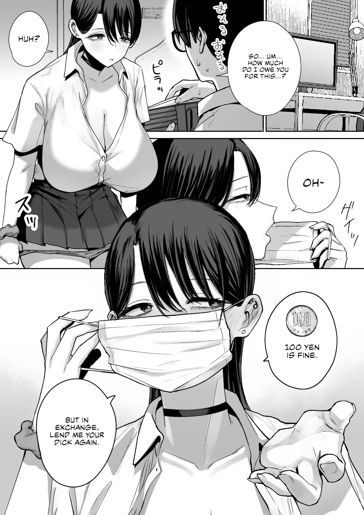 Hentai Manga Comic-A kind, easy-going, slutty gyaru who even lets an otaku like me cum inside her-Read-46